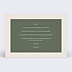 Carte postale Composition Automnale Verso