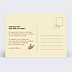 Carte postale Essence d'Hiver Verso