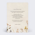 Carte postale Fleurs des Champs Verso