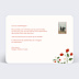 Carte postale Fruits du Printemps Verso