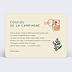 Carte postale Liberty Campagne Verso
