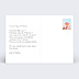 Carte postale multiphoto 1-3 horizontale Verso