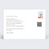 Carte postale Multiphoto horizontale 2-1 Verso