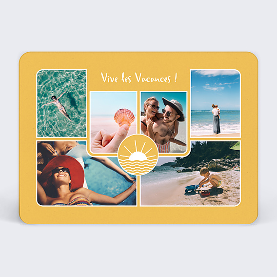 Carte Postale Plaisirs d'été