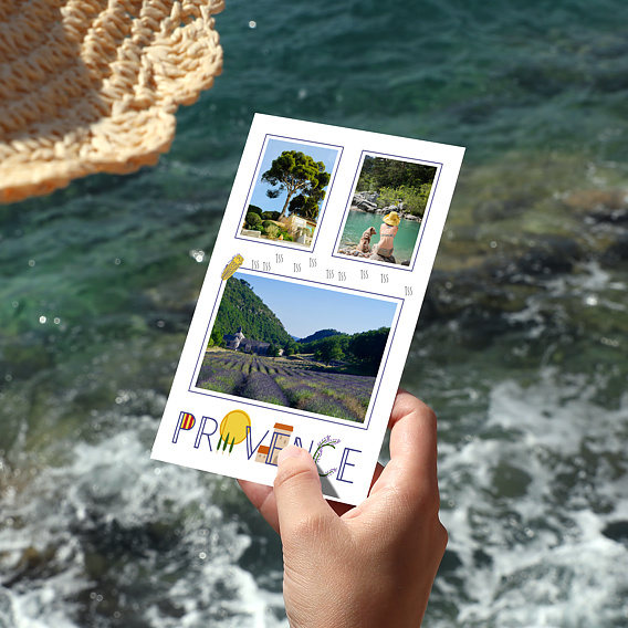 Carte postale Provence Après 4