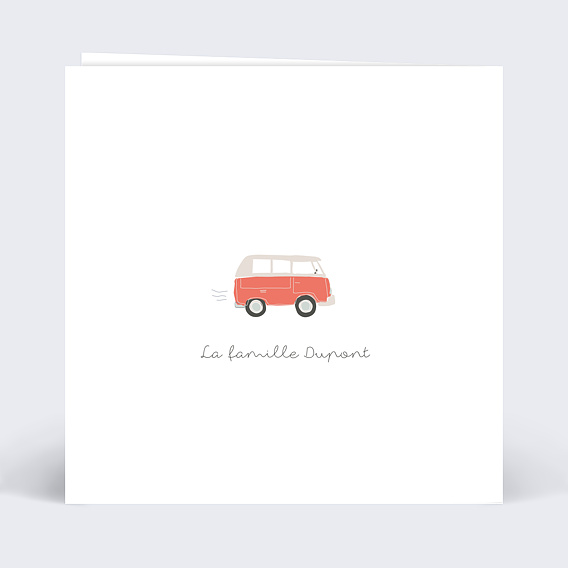 Carte postale Joyeuses Vacances Verso