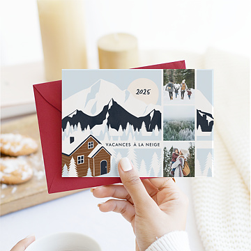 Carte Postale Chalet  la montagne