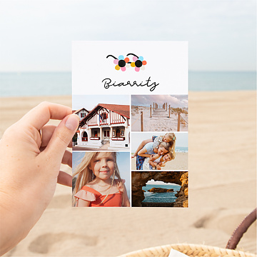 Carte Postale Lunettes - Wings of the Ocean x Jennifer Bouron x Popcarte