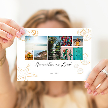 Carte Postale Pche aux Coquillages