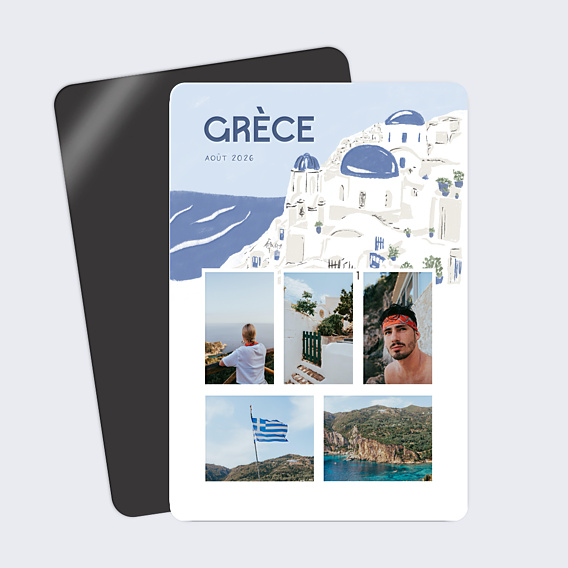 Carte Postale Grèce Illustrée
