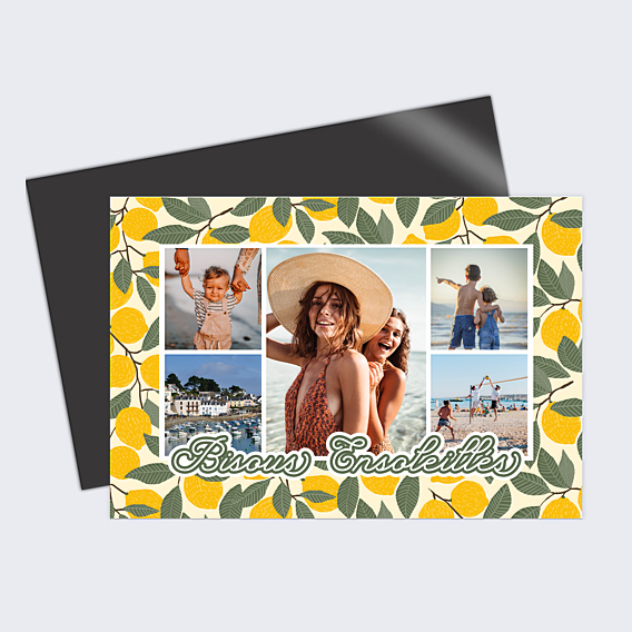 Carte Postale Jolis Citrons