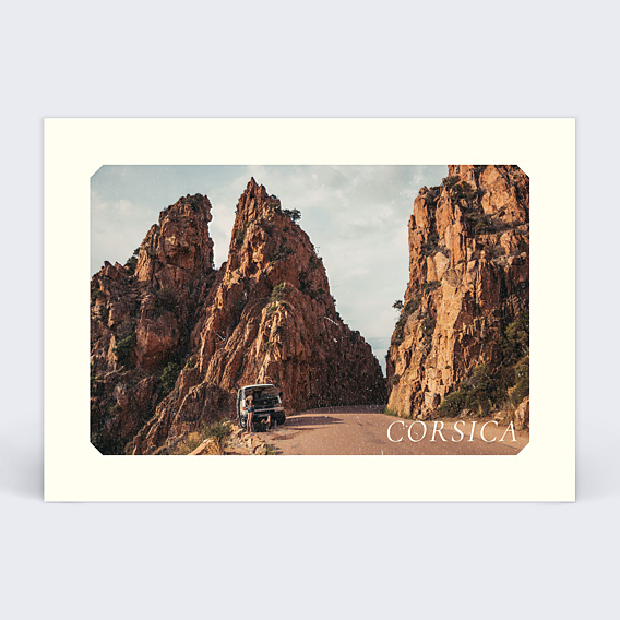 Carte postale Effet Argentique