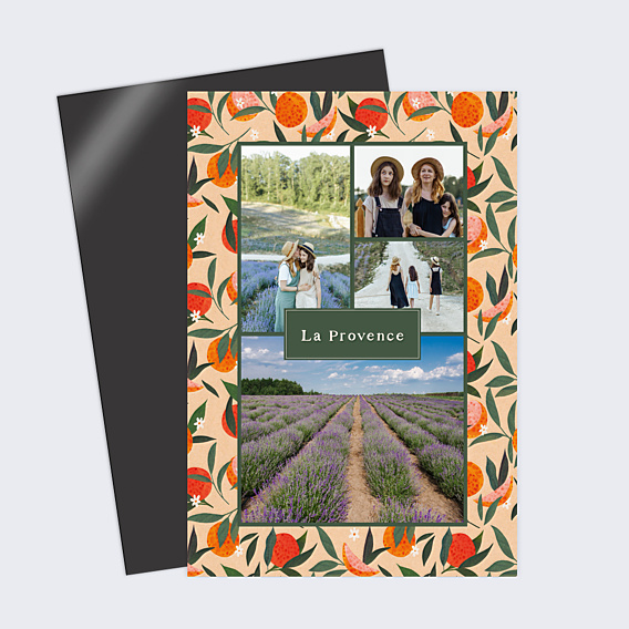 Carte Postale Lila Lefranc x Popcarte - Agrumes