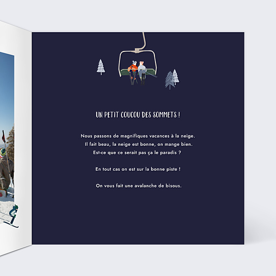 Carte Postale Étoile des Neiges