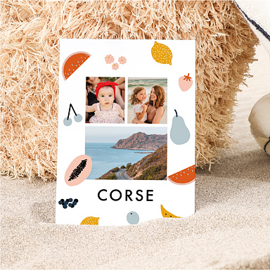 Carte Postale Fruits d't - Wings of the Ocean x Jennifer Bouron x Popcarte