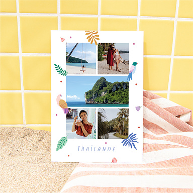 Carte Postale Oiseaux - Wings of the Ocean x Sara Theron x Popcarte