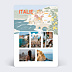 Carte Postale Italie Illustrée