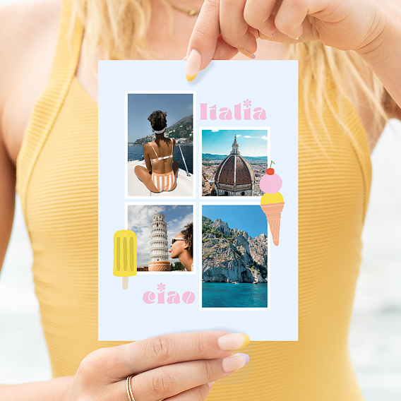 Carte postale Gelato Après 1