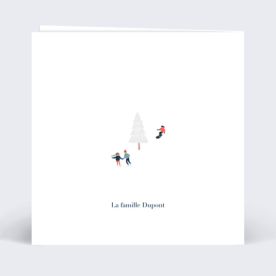 Carte Postale Forêt de Sapins