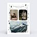 Carte Postale Bonhomme de Neige Portrait