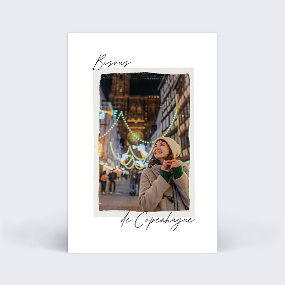 Carte postale Belle Image Hiver
