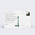 Carte postale Typographie Paris Verso