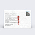 Carte postale Rome Verso