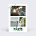 Carte Postale Typographie Paris