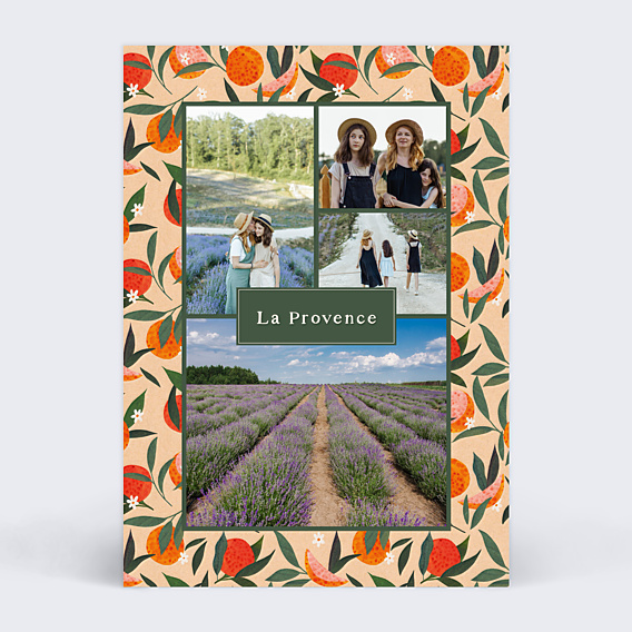 Carte postale Lila Lefranc x Popcarte - Agrumes
