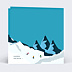 Carte Postale Hiver Sportif