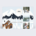Carte Postale Chalet à la montagne