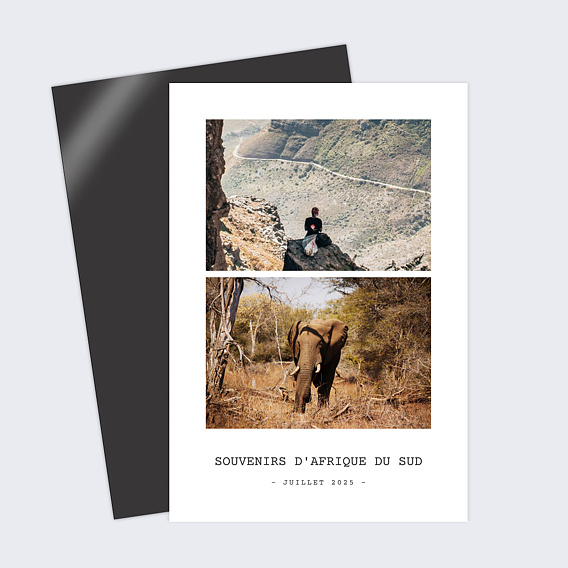 Carte postale Polaroid Simple II