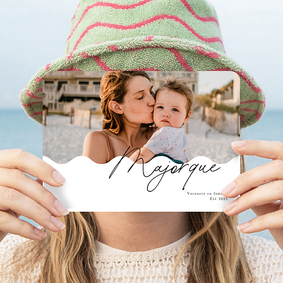 Carte postale Vague Après 1