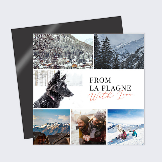 Carte Postale Bel Hiver