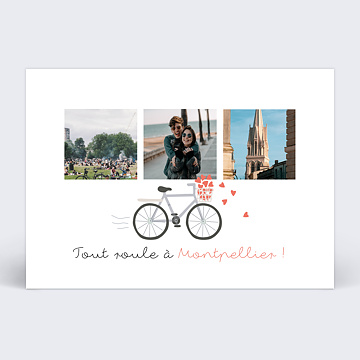 Carte Postale Bisous Ensoleills