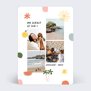 Carte Postale Couleurs d'Et