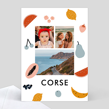 Carte Postale Fruits d't - Wings of the Ocean x Jennifer Bouron x Popcarte