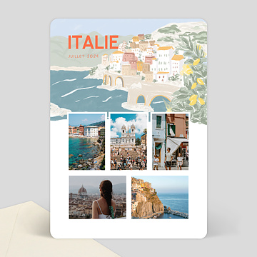 Carte Postale Italie Illustr�e