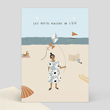 Carte Postale Jennifer Bouron x Popcarte - Petits Plaisirs