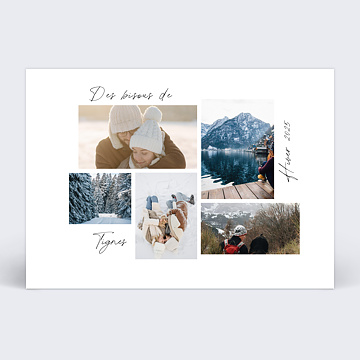 Carte Postale Originalit Hiver