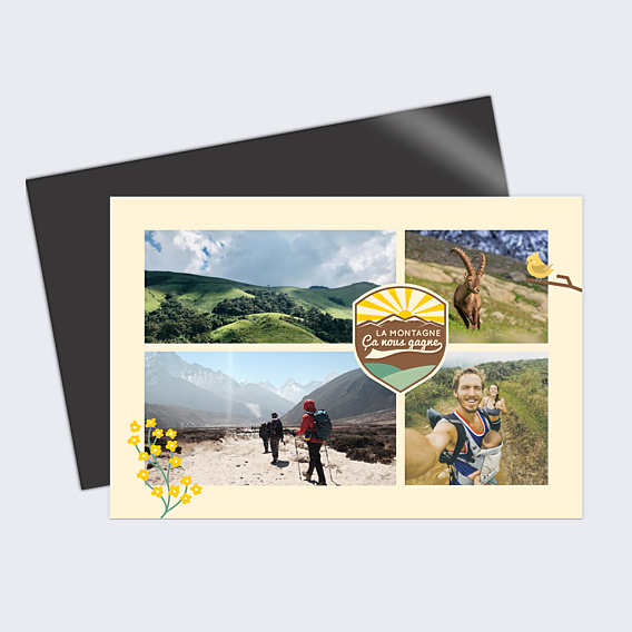 Carte Postale Montagne D'été