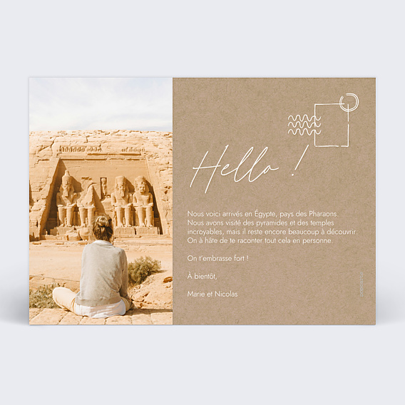 Carte Postale Pêle-mêle débordant