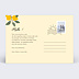 Carte postale Jolis Citrons Verso