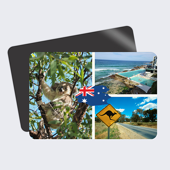 Carte Postale Drapeau Australie