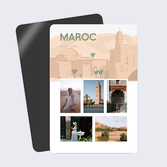 Carte Postale Maroc Illustré