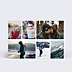 Carte Postale Multiphotos 6 Photos Montagne