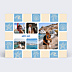 Carte Postale Damier estival