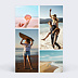 Carte postale Multiphoto 5 photos
