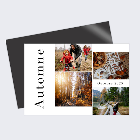 Carte postale Verticale Automne