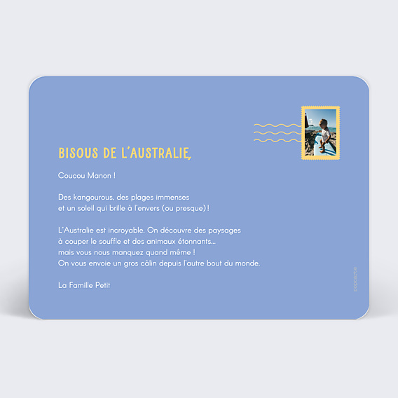 Carte Postale Grand pêle-mêle